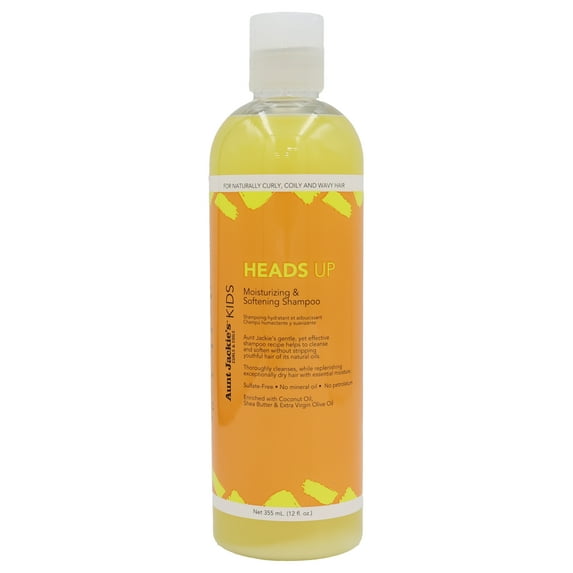 Aunt Jackie's Girls Heads Up Moisturizing and Softening Shampoo, 12 Oz, Pack of 2