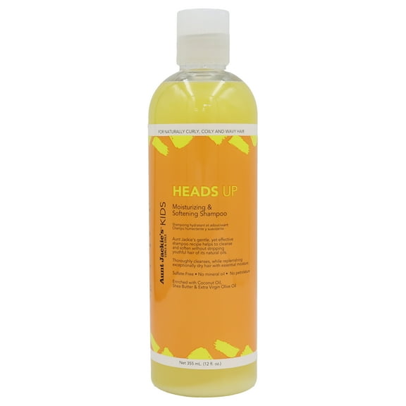 Aunt Jackie's Girls Heads Up Moisturizing and Softening Shampoo, 12 Oz