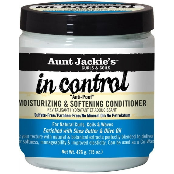 Aunt Jackie's In Control Anti-Poof Moisturizing & Softening Conditioner 15 oz. (Pack of 2){{name}