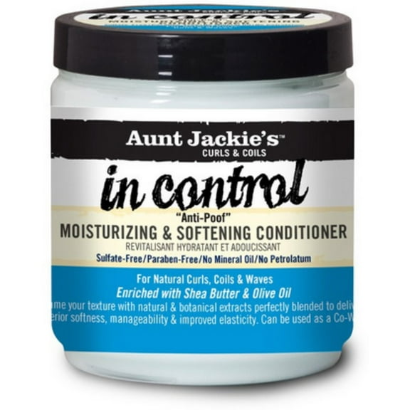 Aunt Jackie's In Control Moisturizing and Softening Conditioner, 15 oz (Pack of 2)