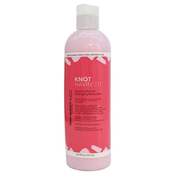Aunt Jackie's Knot Havin' It Leave In Ultimate Detangling Moisturizer, 12 Oz., Pack of 6