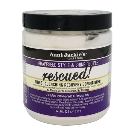 Aunt Jackie's Rescued Thirst Quenching Recovery Conditioner, 15 Oz