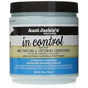 Aunt Jackie's in control 15oz - "Anti-Poof" Moisturizing & Softening Conditioner