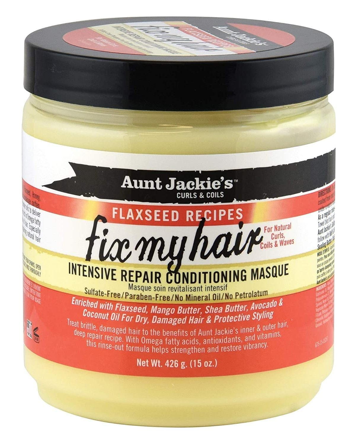 Aunt Jackies Fix My Hair Conditioning Masque 15oz (Pack of 3)
