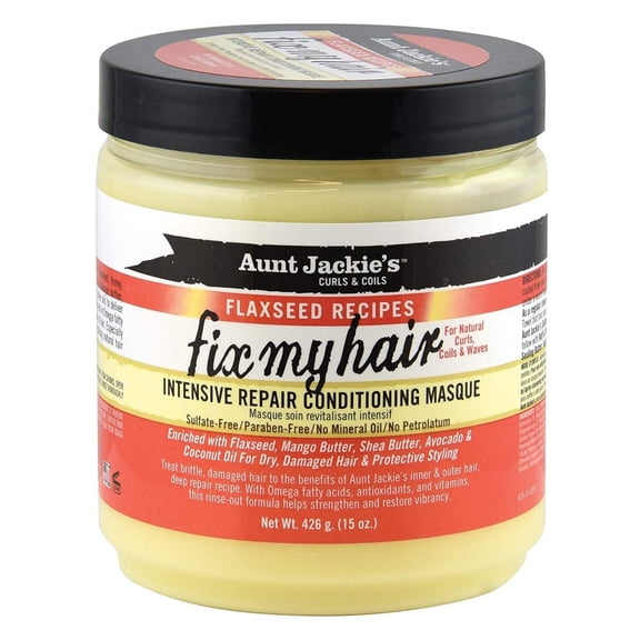 Aunt Jackies Fix My Hair Conditioning Masque 15oz (Pack of 3)
