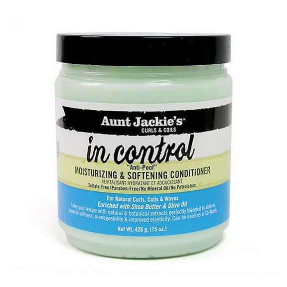 Aunt Jackies In Control Anti Proof Hair Moisturizing and Softening Conditioner, 15 Oz