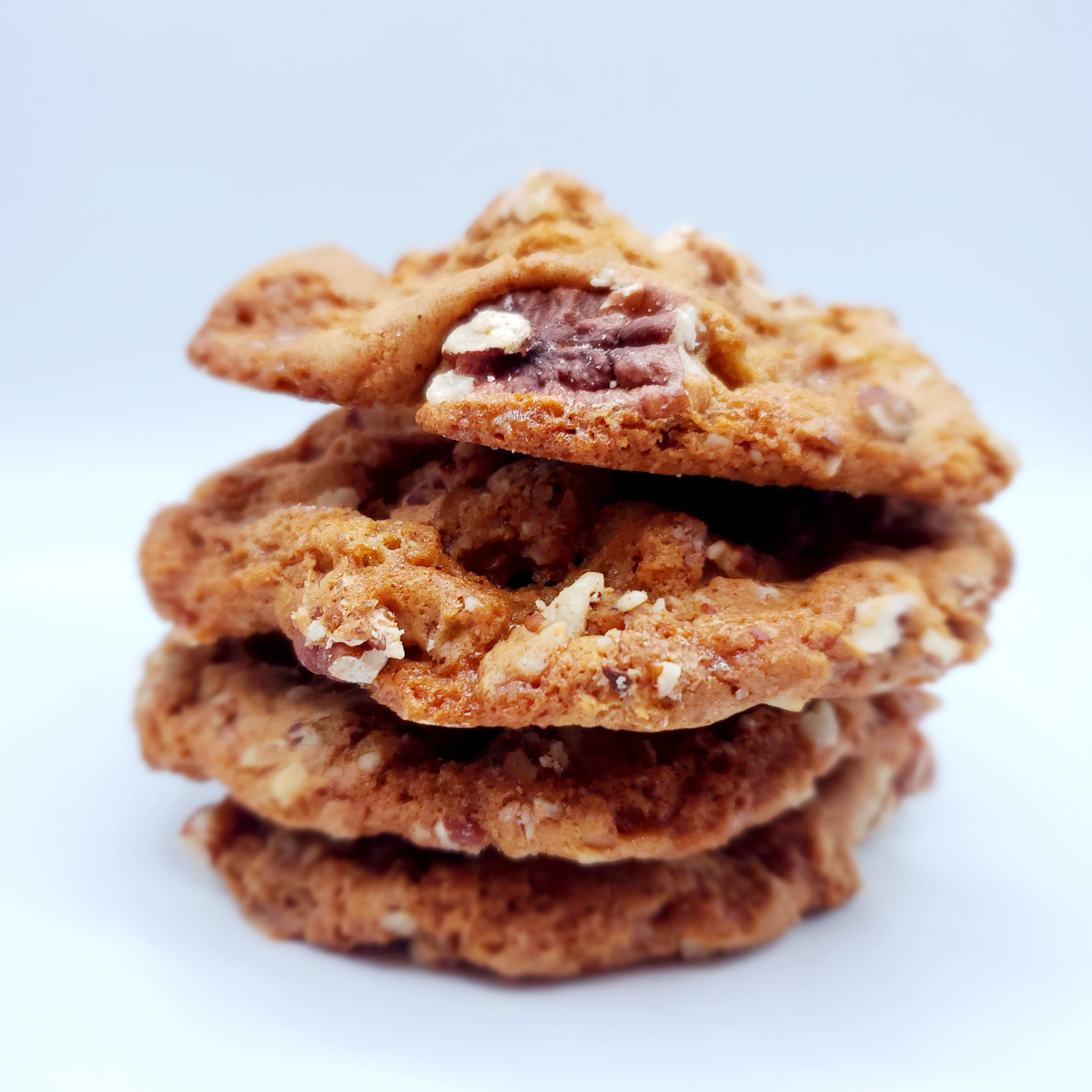 Aunt Kelly's Cookies Inc. Butter Pecan Baked Cookies, 1 Dozen Tin