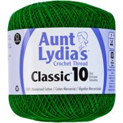Aunt Lydias Classic Crochet Thread Size 10-Myrtle Green