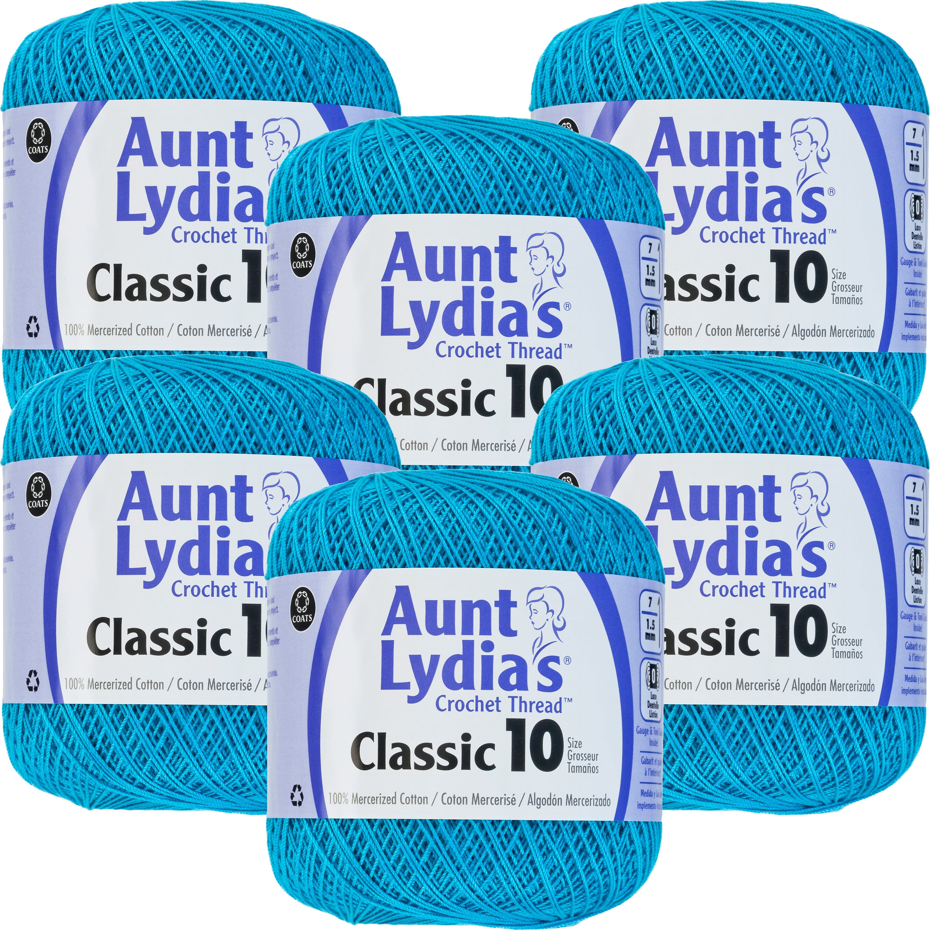 Aunt Lydias Crochet Thread Classic 10 