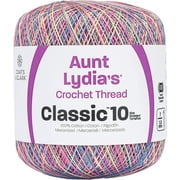 Aunt Lydias Classic Crochet Thread Size 10-Pastels