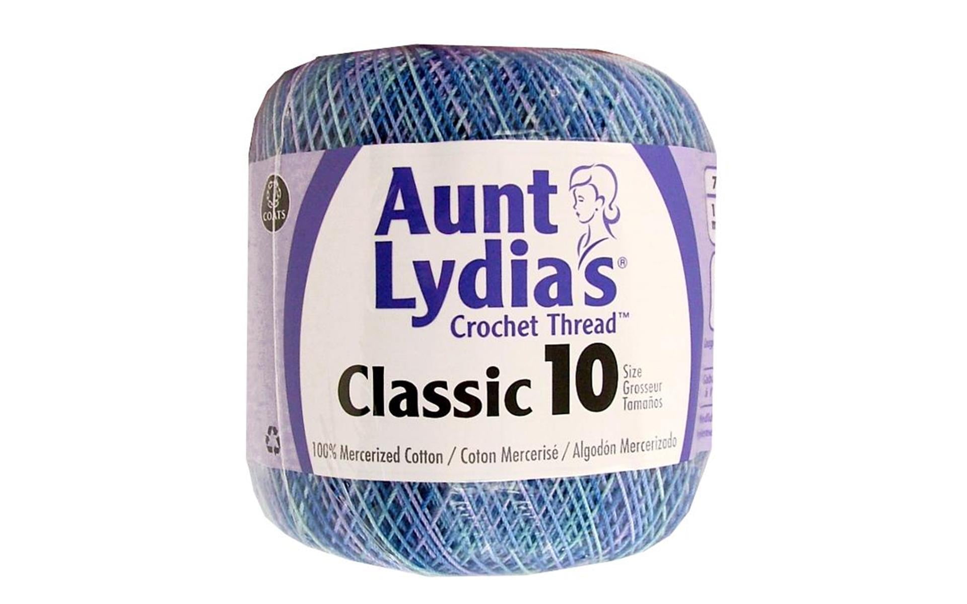 AUNT LYDIA'S CROCHET Thread Classic 10 Lot of 4 NOS Cotton Coats & Clark  350 yds $18.50 - PicClick