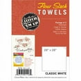thumbnail image 1 of Aunt Martha's  Stitch 'Em Up Flour Sack Towels 28''X28'' 2/Pkg-White, 1 of 1