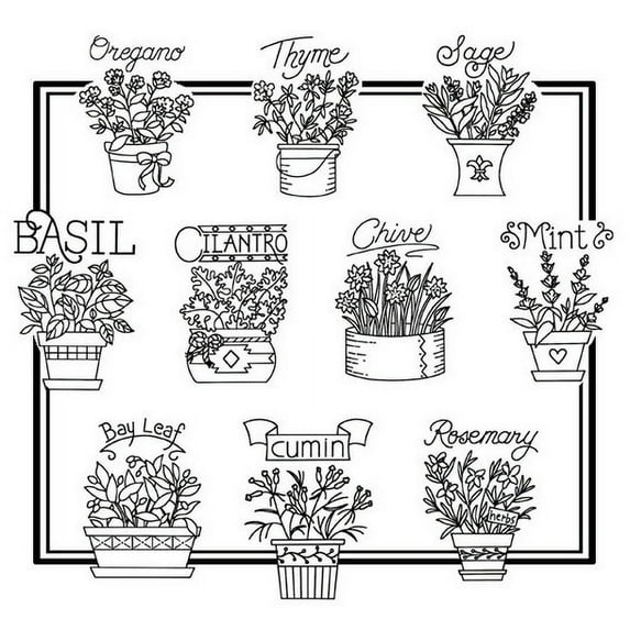 Aunt Martha's #4001 Superb Herbs