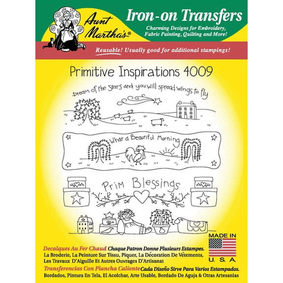 Aunt Martha's #4009 Primitive Inspirations