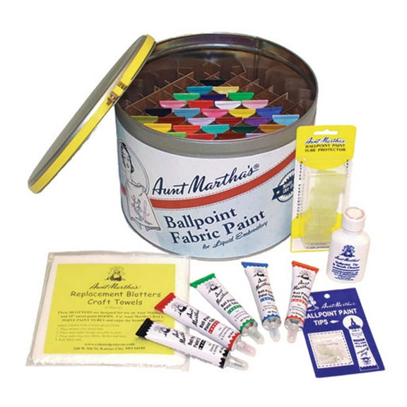 Aunt Martha's Aunt Martha's Tin Color Caddie - Fully Stocked