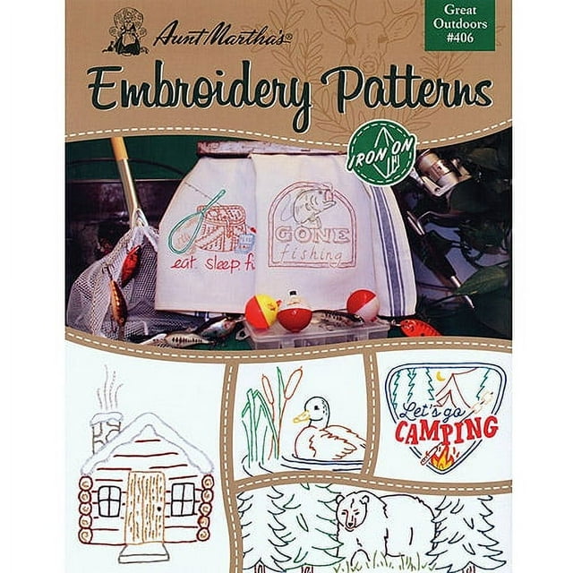 Aunt Martha's IronOn Transfer Books