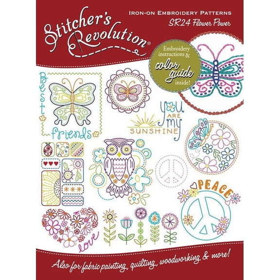Aunt Martha's SR24 Stitcher's Revolution Flower Power