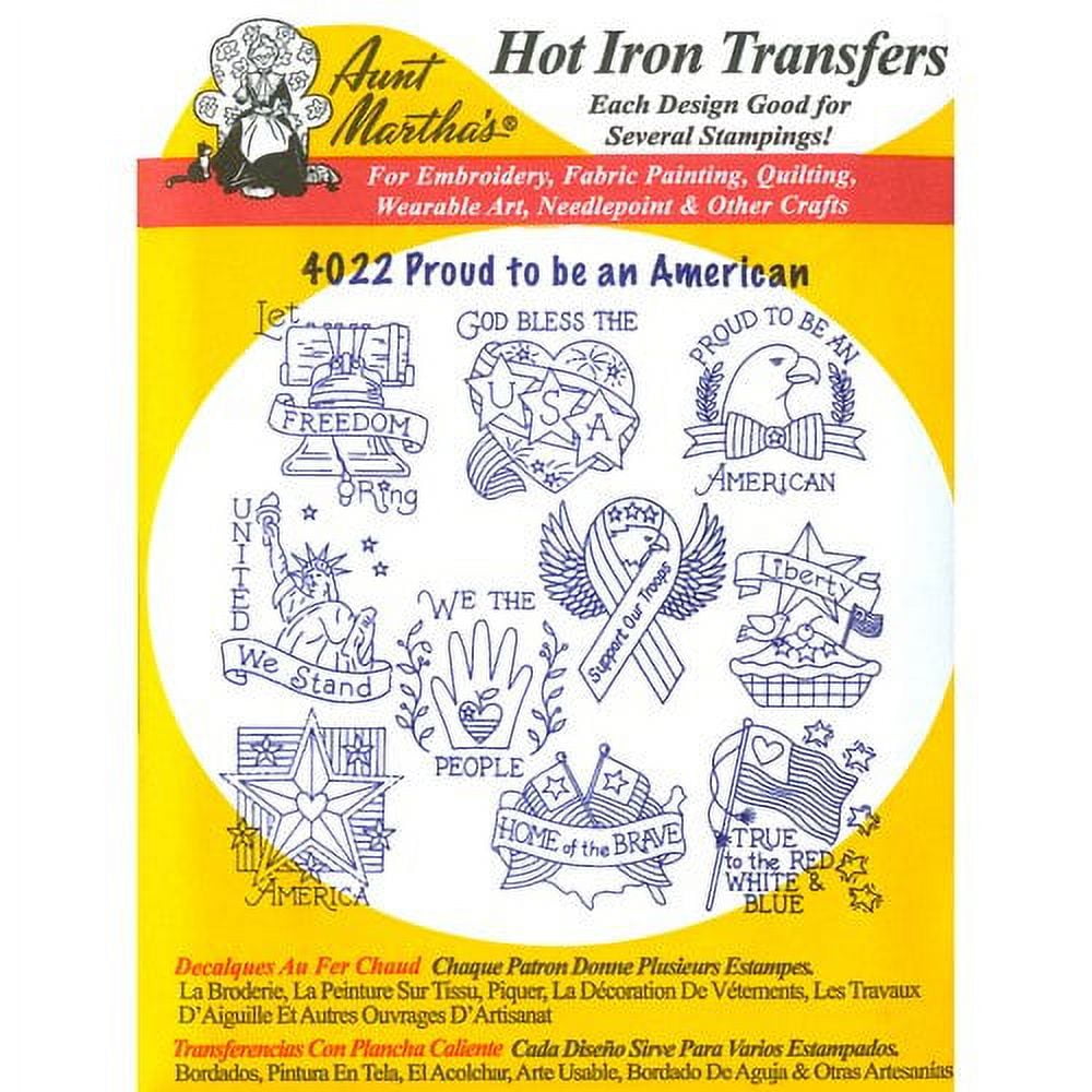 Iron Transfer Patterns Aunt Martha's Traditional & Vintage Hot Iron-on Transfer Patterns 18