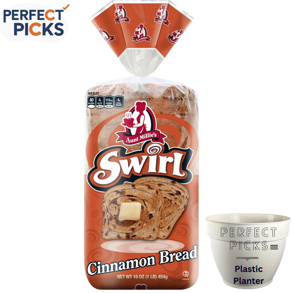Aunt Millie's Cinnamon Swirl White Bread 16 oz