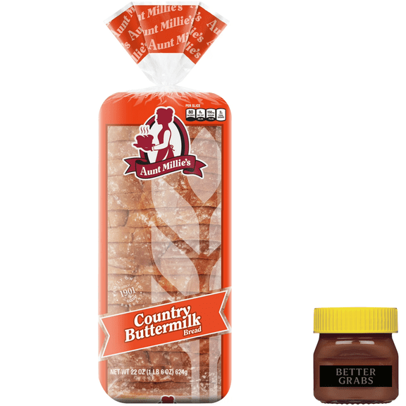Aunt Millie's Country Buttermilk White Bread, 22 oz.