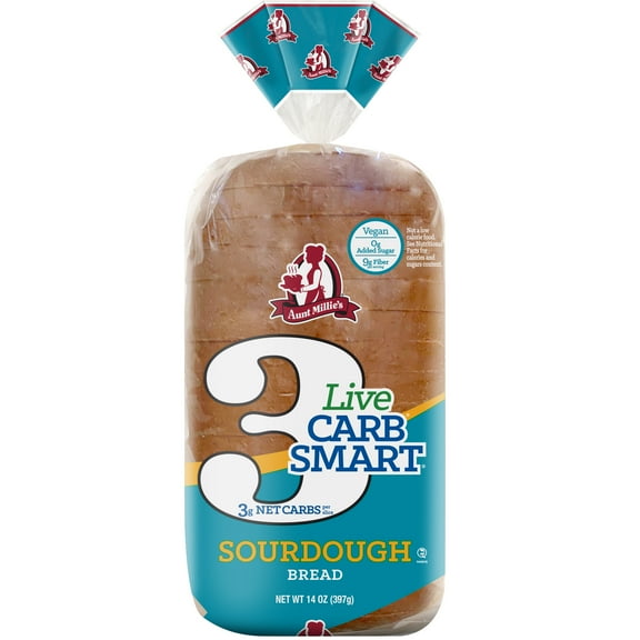 Aunt Millie's Live Carb Smart Sourdough Bread