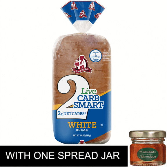 Aunt Millie's Live Carb Smart White Bread, 14 oz