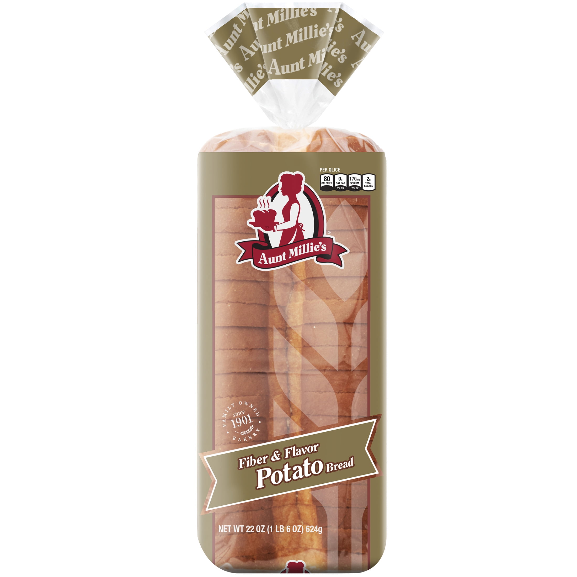 Aunt Millie's Potato Bread Loaf, 22 oz