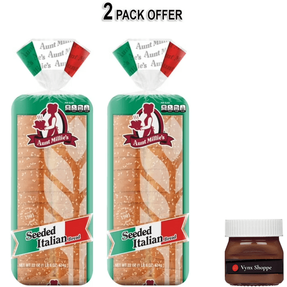 Aunt Millie's Seeded Italian Bread Loaf, 22 oz