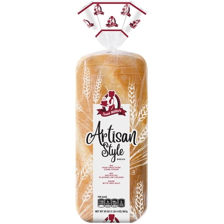 Aunt Millies Artisan Style White Bread, 20 oz.