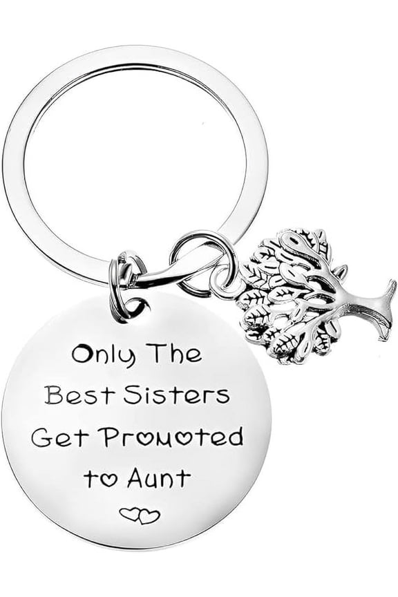 Aunt Pregnancy Announcement Gifts Only The Best Sisters Get Promoted to Aunt Keychain Congrats on Pregnancy Gifts for New Aunt Gifts for Sisters Friends Expecting Auntie To Be Gift for Sister in Law