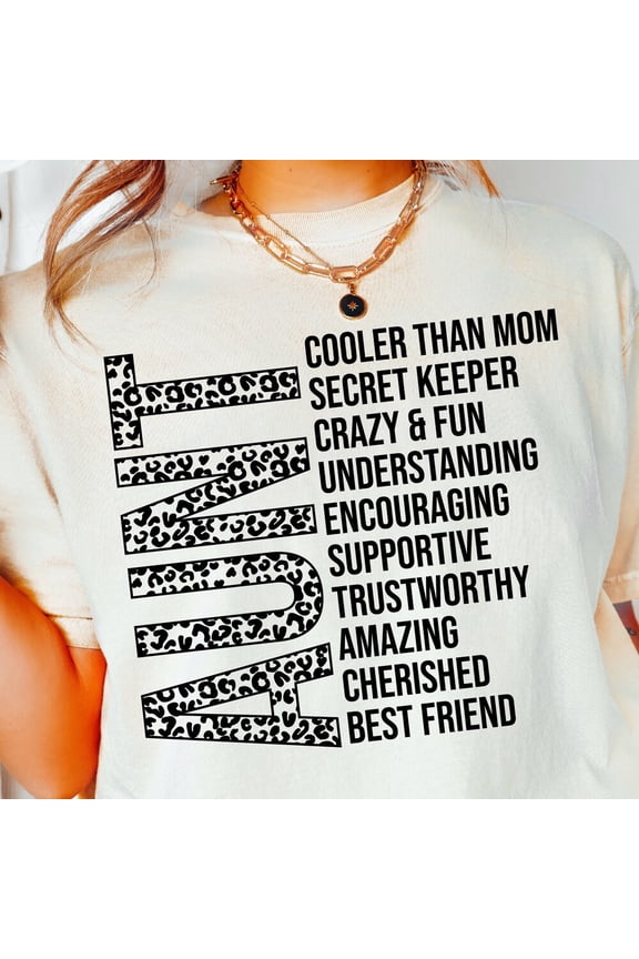 Aunt Shirt, Auntie Shirt Quotes, Best Aunt Ever Shirt, Cooler Than Mom Shirt, Gift For Mother'S Day Shirt, Aunt Shirt Vinly