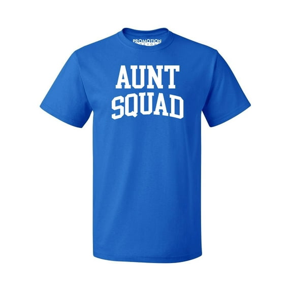 Aunt Squad Birthday Pregnancy Mother's Day Gift Men's T-shirt, XL, Royal