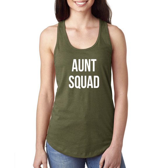 Aunt Squad Racerback Tank