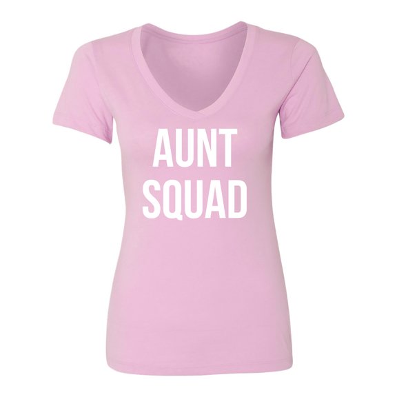 Aunt Squad Womens V-Neck T-Shirt