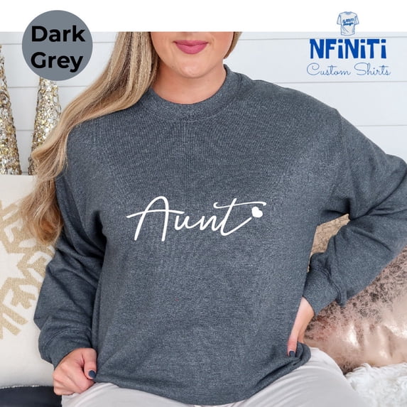 Aunt Sweatshirt, Mother's Day Auntie TSHIRT All Size S-5XL