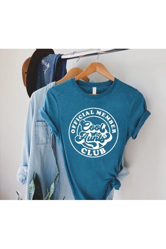 Aunt T-Shirt, Cool Aunt Club Shirt, For Auntie, Best Aunt Ever Tee, Birthday For Aunt, Sister , Like A Mom Shirt,New Aunt All Size S-5Xl