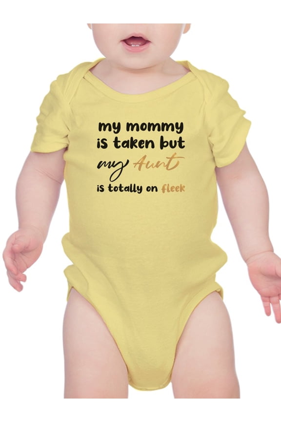 Aunt Totally On Fleek, Quote Bodysuit Infant -Smartprints Designs, Newborn
