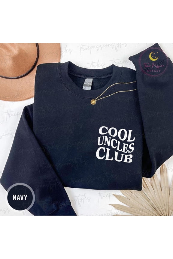 Aunt And Uncle Sweatshirt, New Auntie & Uncle Shirt, Cool Aunts Club Shirt, Cool Uncles Club Tee, Baby Announcement s S04687, F2737 Sweatshirt All Size S-5XL
