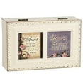 thumbnail image 1 of Aunt You Are Loved Ivory with Gold Trim Jewelry Music Box Plays Tune Ave Maria, 1 of 1