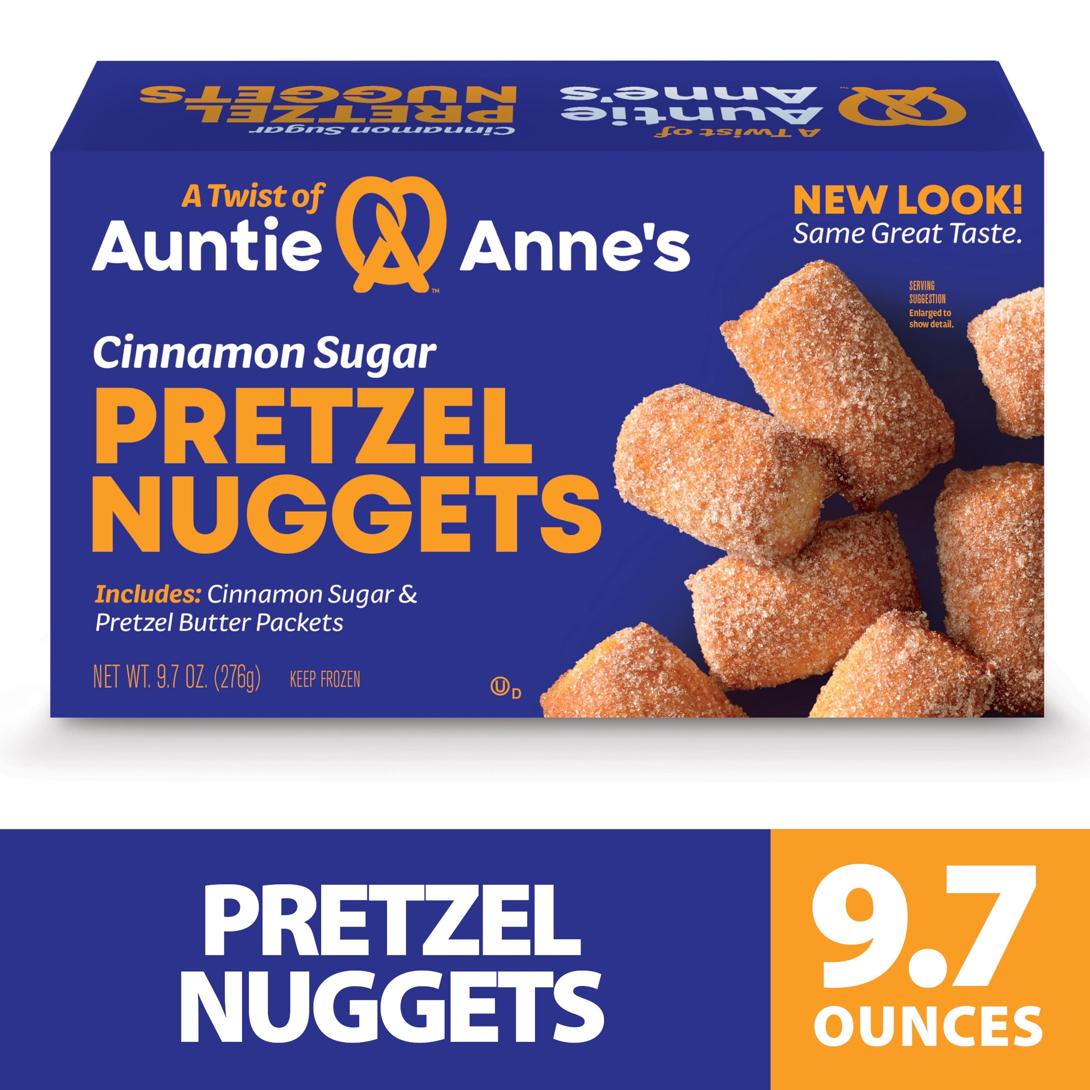 Auntie Anne's Cinnamon Sugar Pretzel Nuggets Frozen 9.7 oz with
