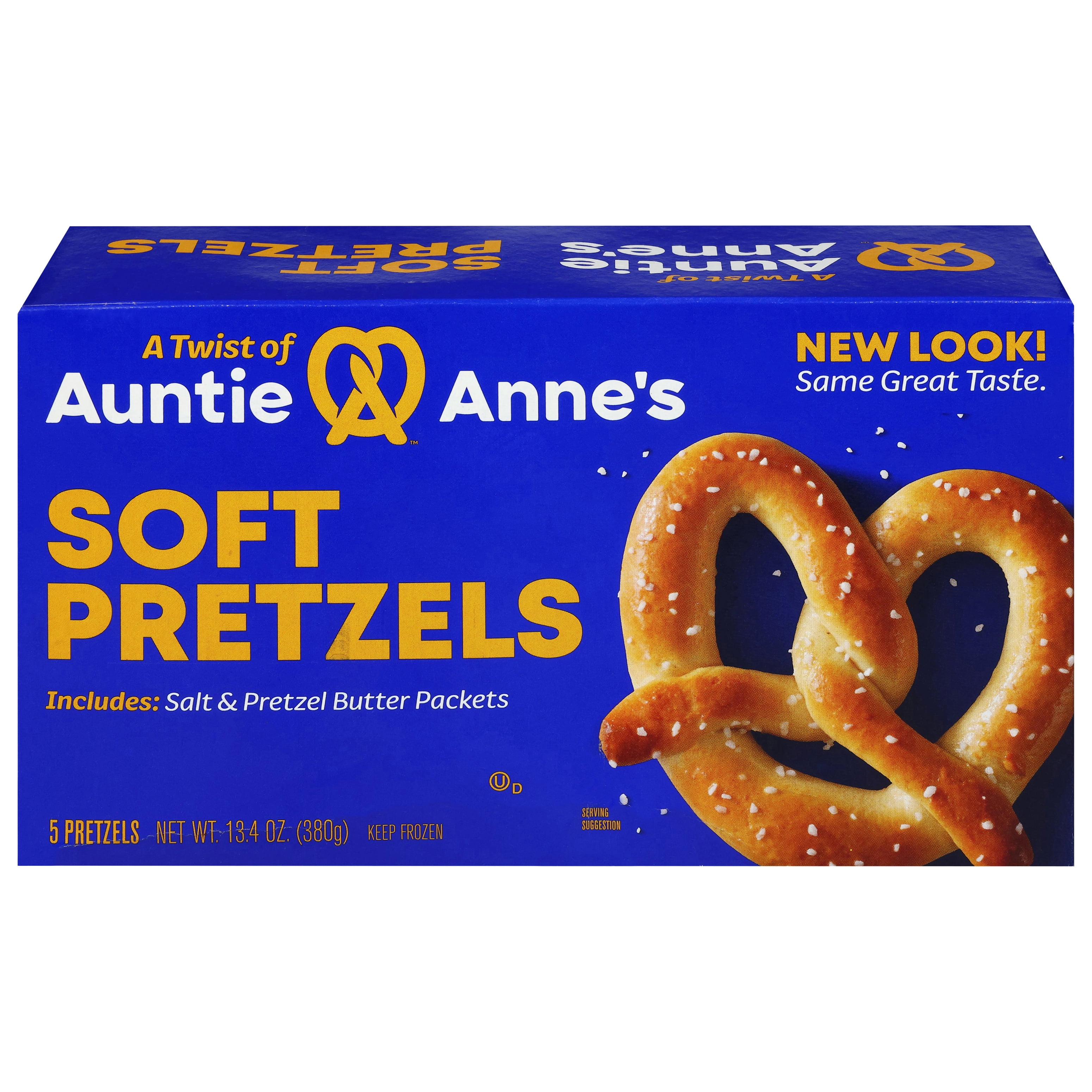 Auntie Anne's Classic Soft Pretzels Frozen 5 Ct
