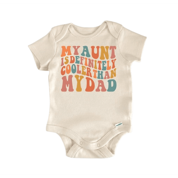 Auntie Aunt Newborn Baby Bodysuit