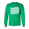 thumbnail image 1 of Auntie Auntie Auntie Adult Long Sleeve T-shirt, 1 of 3