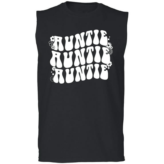 Auntie Auntie Auntie Adult Sleeveless Tee