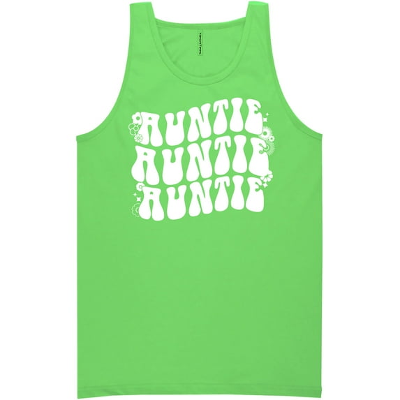 Auntie Auntie Auntie Neon Tank Top