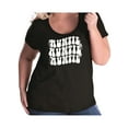 thumbnail image 1 of Auntie Auntie Auntie Womens Plus Size Scoopneck Tee, 1 of 1