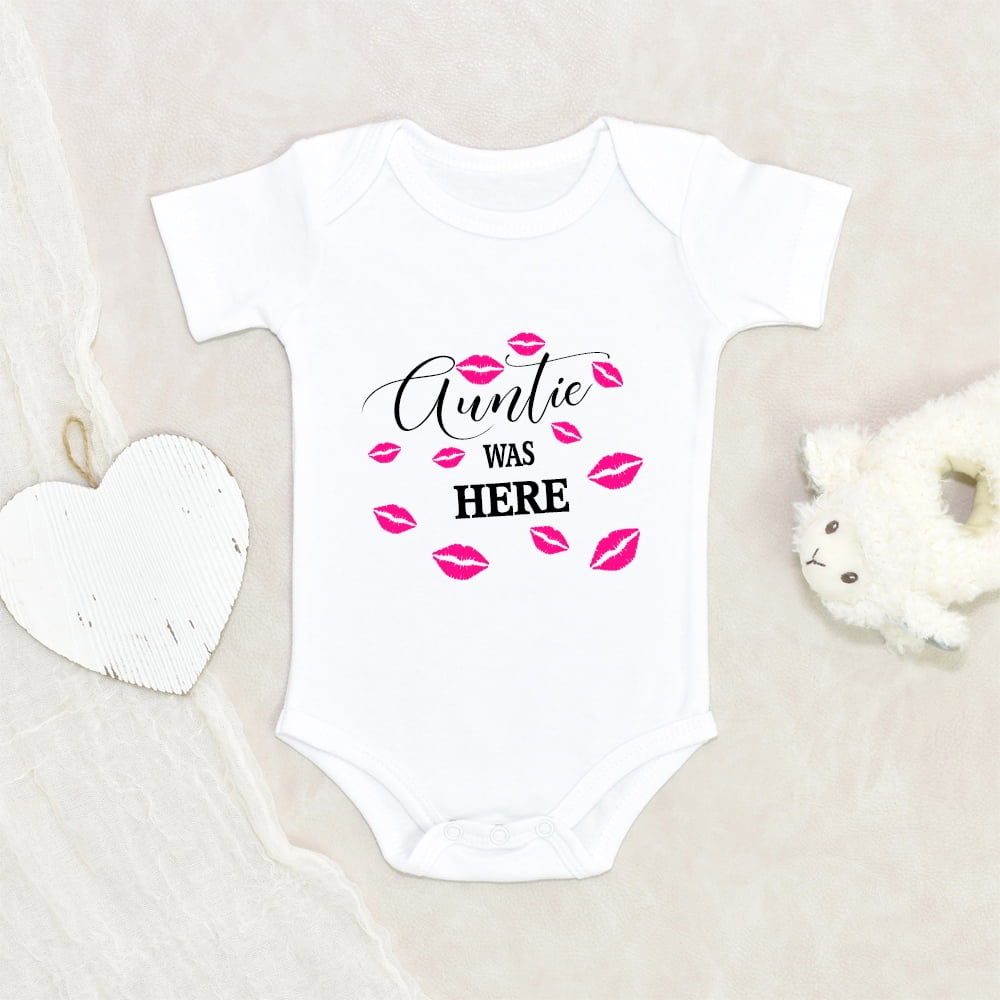 Auntie Baby Clothes Auntie Kisses Baby Clothes Cute Baby Clothes