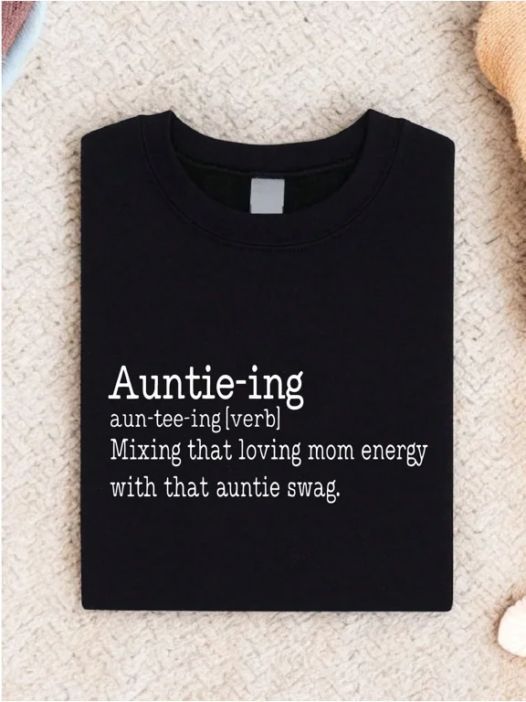 Auntie-Ing Definition Shirt, Funny Aunt Era T-Shirt, New Auntie Life Shirt, Mother's Day Aunty Gift Tee FZ-1040
