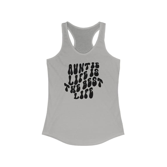 Auntie Life Tank Top Gifts Shirt Womens Sleeveless