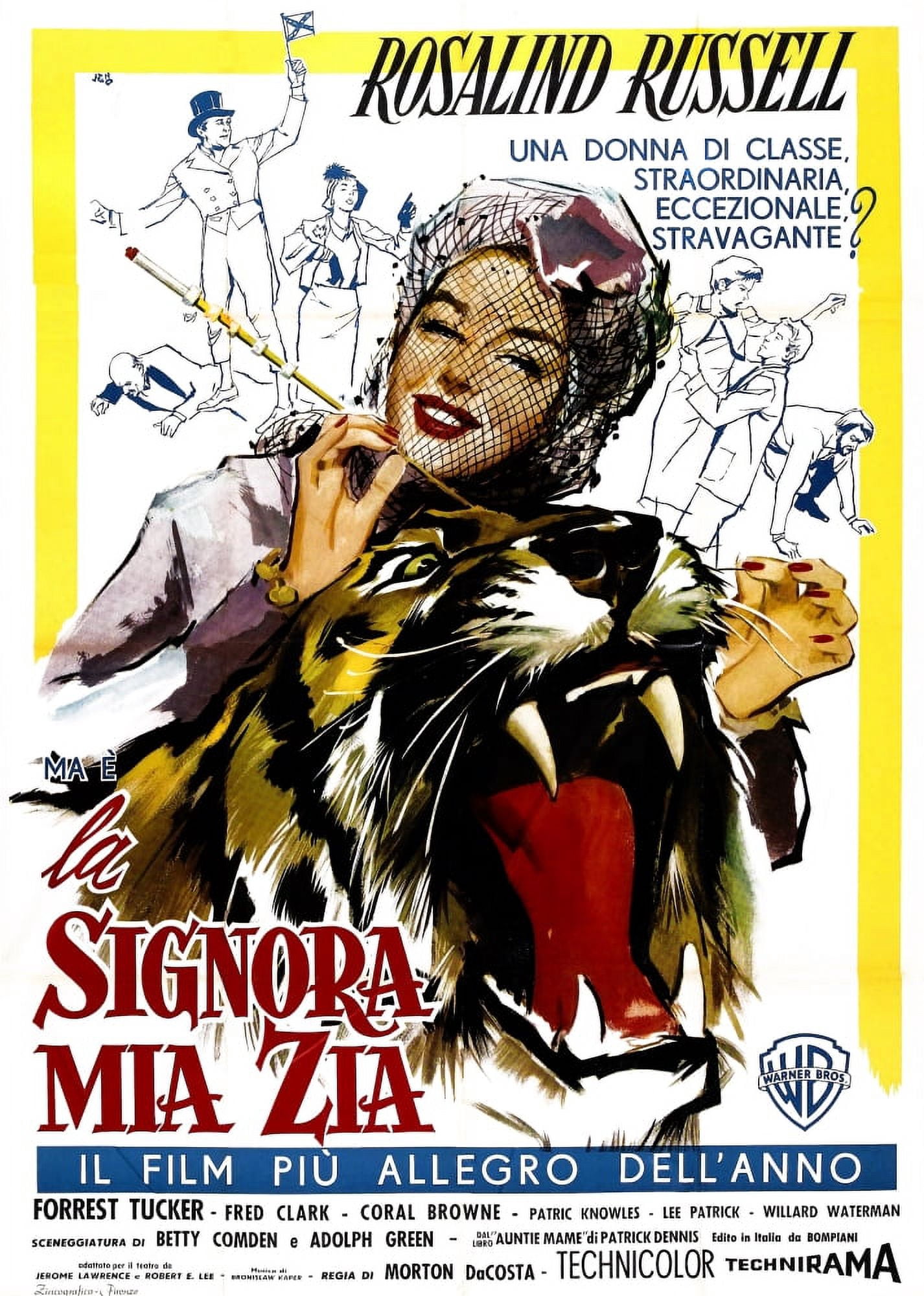 Auntie Mame Canvas Art - (11 x 17)